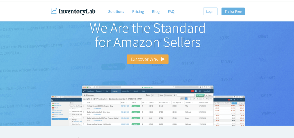 InventoryLab a software solution for amazon sellers